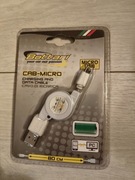 Kabel Bottari USB do micro-USB ze zwijanym przewodem 80 cm