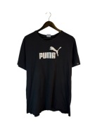 Koszulka Puma czarna z dużym logiem 2XL