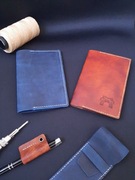 Etui skórzane okładka na pozwolenie na broń paszport legitymacja sportowa 