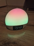 Foryond. Budzik świetlny z 25 uspokajającymi dźwiękami i kolorami. NOWA