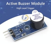 Buzzer piezo aktywny ze wzmacniaczem tranzystorowym