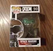 Kultowa figurka DOOM Space Marine 90 firmy Funko Pop Games. NOWA!