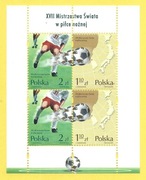 ark. 3828-29 typ II MŚ w piłce nożnej