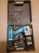 Wiertarka wkrętarka bezprzewodowa akumulatorowa dwa 18v 5.0Ah wiertła bity