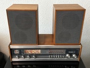 Radio Philips 22RF685/91 + drewniane kolumny