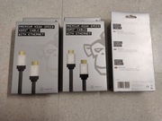 Kabel Silver Monkey HDMI w oplocie 1m 4K 60 Hz Premium High Speed