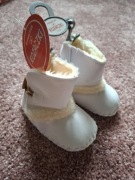 Kozaki niemowlęce ciepłe buty niechodki na jesień dla maluszka roz. 21/22