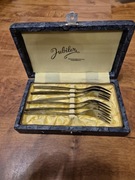 Jubiler PRL Widelczyki Deserowe 6 szt