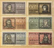 Fi. 1088-1093 ** 1961r. - Wielcy Polacy