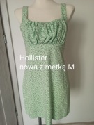 Sukienka bawełniana letnia nowa Hollister M 
