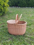 Koszyk wiklinowy piknikowy 