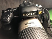 Lustrzanka Sony DSLR-A200 + Obiektyw Minolta AF 28 