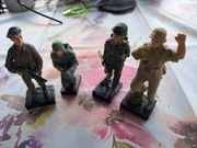 Figurki żołnierzy - duże 