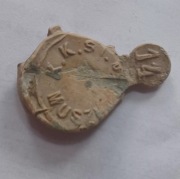 Plomba ołowiana kolejowa KKStB MUSZYNA, C.K. Koleje Państwowe Austro-Węgry