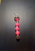 Przywieszka do kluczy, do torebki,  do portfela 