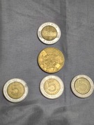 Zestaw 3 Monet Kolekcjonerskich, 2zł, 5 zł Księży Młyn W Łodzi