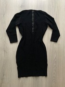 H&M czarna obcisła sukienka xs