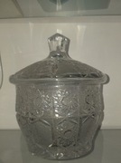 duży pucharek  kryształ bomboniera  PRL