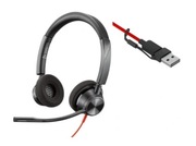 Słuchawki nauszne HP Poly Blackwire 3320 Stereo USB