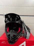 Kask cross ALPINESTARS SUPERTECH S-M10 CARBON BLACK/GREY czarny szary