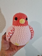 Gołąbek na szydełku,przytulanka,handmade