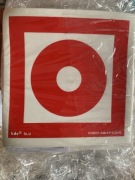 Naklejki fluorescencyjne ROP z atestem CNBOP