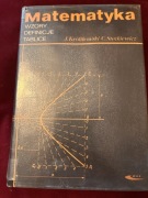 Matematyka. Wzory, definicje, tablice.