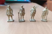 4 figurki Kinder Samurai 2, Roman 2, Scot 2, Scot 3