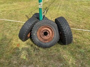 Koła ( felgi z oponami ) do Uaz 469 - oryginał