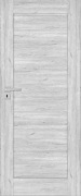 Drzwi pełne Toreno 70 lewe silver