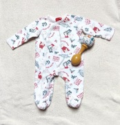 Piżama pajac pajacyk Disney 68 bawełna Kubuś Puchatek święta