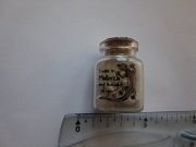 Magnes na lodówkę - 373g. MAJORKA Słoiczek z piaskiem z plaży