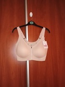 Nowy biustonosz Magnolia, rozm 2 XL, beżowy 