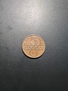 5 groszy z 1938 roku  /brąz/