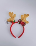 Opaska świąteczna rogi renifera, rozmiar uniwersalny 