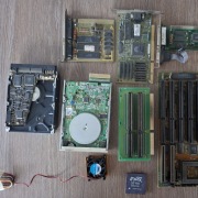 Retro Zestaw PC: Płyta 486 + Procesor ST486 DX2-66 + Karty ISA + RAM