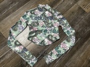 Koszulka oryginalna ozdobny tył długi rękaw rozm. XS Bershka