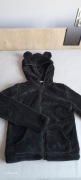 Bluza miś puchata z kapturem H&M 146/152