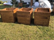 Donica ogrodowa drewniana 