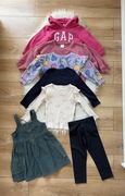 Paka ubrań zestaw dla dziewczynki 98 104 zara tu next primark bawełna