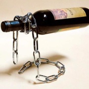 Magiczny Łańcuch Stojak Na Wino 