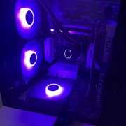 Komputer rtx 5070 3,5 TB pamięci 32gb ram ARGB