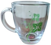 Kubek / szklanka herbata LIPTON Clear Green - UNIKAT - NOWY
