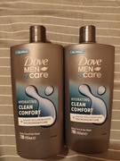 2 żele pod prysznic Dove Men clean comfort,2x700ml.