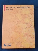 Monety dwuzłotowe Fischer 2007-2009 Komplet Kolekcja Klaser 2zł