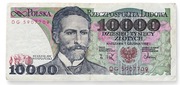 Polska 10000 złotych 1988 rok seria DG