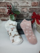 Nowe skarpetki świąteczne 39–42, 2 pary, miękkie i przytulne