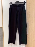 Czarne spodnie dziecięce 12 lat Calvin Klein 