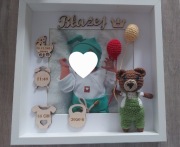 Metryczka dla dziecka  30x30