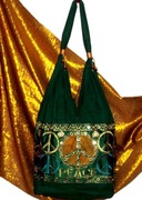 Torebka orient bawełna piękne hafty worek 